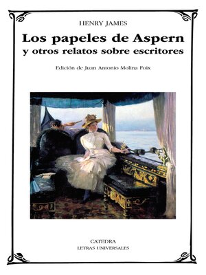 cover image of Los papeles de Aspern y otros relatos sobre escritores